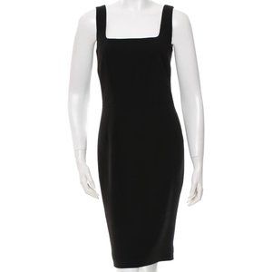DOLCE & GABBANA Black Cocktail Dress Size: M | US6, IT42